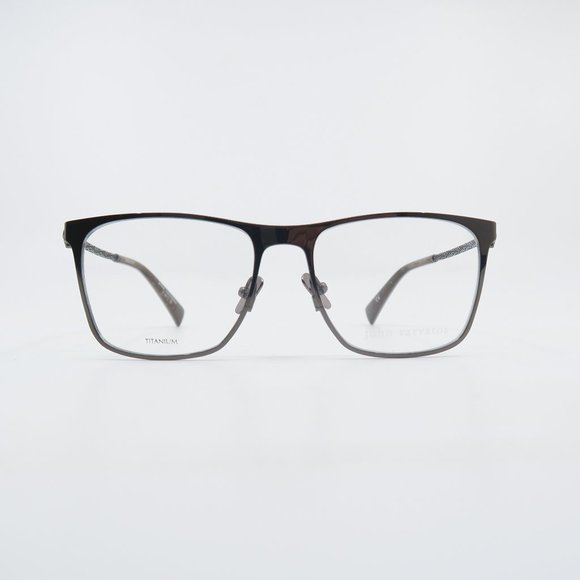 John Varvatos V182 55mm Gunmetal Titanium,  Square, New Men's Eyeglasses. - Picture 1 of 9